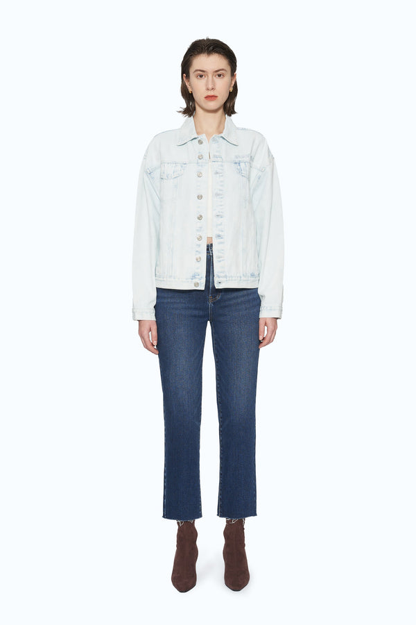 Linda Super High Rise Slim Straight Denim Jeans-Straight-BAYEAS