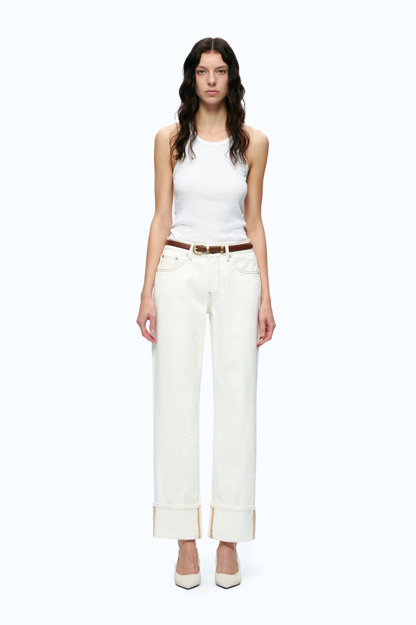Michelle Straight Leg Trousers-Straight-BAYEAS