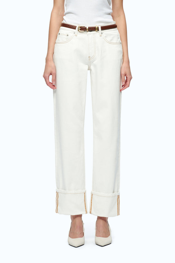 Michelle Straight Leg Trousers-Straight-BAYEAS