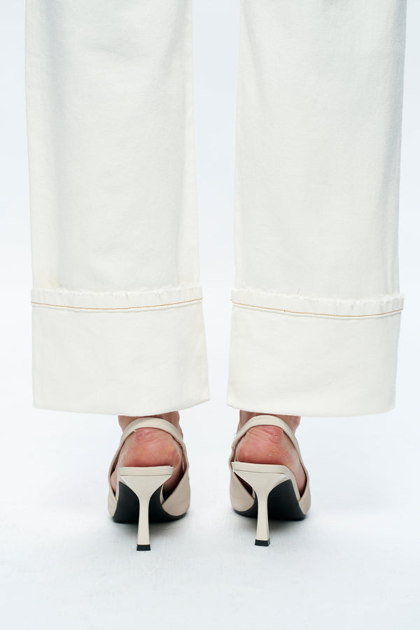 Michelle Straight Leg Trousers-Straight-BAYEAS