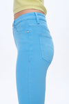 Womens Slim Fit Pants-Straight-BAYEAS