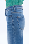 High Rise Wide Leg Denim Jeans-Wide Leg-BAYEAS