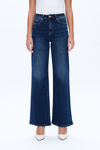 Linda High Rise Wide Leg Denim Jeans-Wide Leg-BAYEAS