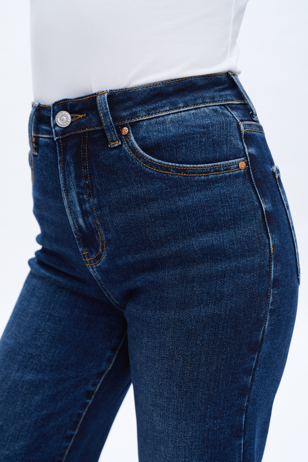 Linda High Rise Wide Leg Denim Jeans-Wide Leg-BAYEAS