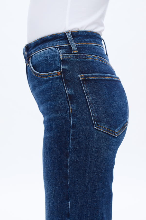 Linda High Rise Wide Leg Denim Jeans-Wide Leg-BAYEAS