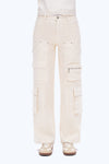 Carry Wide Leg Cargo Pants-Wide Leg-BAYEAS