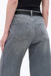 Retro Washed Tencel Jeans-Wide Leg-BAYEAS