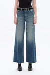 Faded Wash Wide Leg Jeans-Wide Leg-BAYEAS