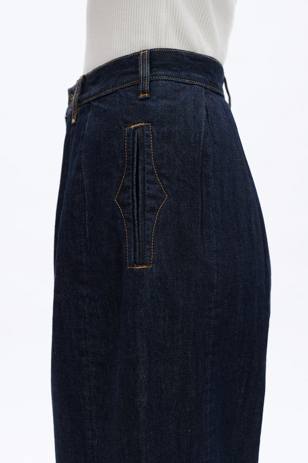Womens Wide Leg Black Jeans-Wide Leg-BAYEAS