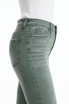 High Rise Distressed Flare Pants