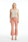 Emily High Rise Distressed Flare Pants-Flare & Bootcut-BAYEAS
