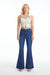 High Rise Flare Jeans-Flare & Bootcut-BAYEAS
