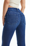 High Rise Flare Jeans-Flare & Bootcut-BAYEAS