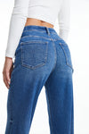 High Rise Carpenter Wide Flare Jeans-Wide Leg-BAYEAS