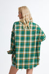 GREEN/YELLOW/WHITE PLAID