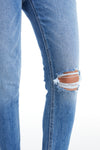 Distressed Skinny Jeans-Skinny-BAYEAS
