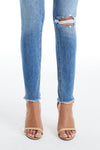 Distressed Skinny Jeans-Skinny-BAYEAS