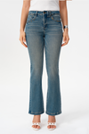Valentine Mid Rise Flare Jeans