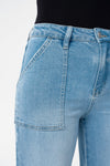 High Rise Wide Leg Jeans