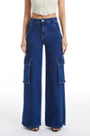 HIGH RISE WIDE LEG FLARE-Wide Leg-BAYEAS