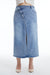 Front Split Denim Skirt