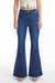 High Rise Flare Jeans-Flare & Bootcut-BAYEAS