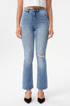 High Rise Bootcut Jeans