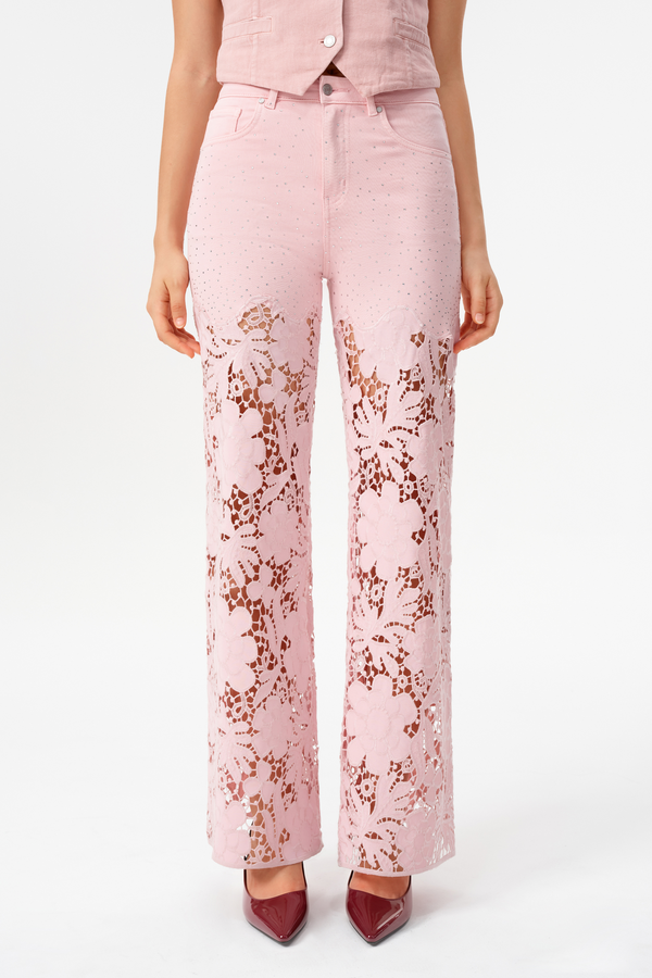 Flora Super High Rise Wide Leg