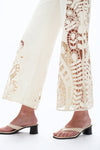 HIGH RISE LACE WIDE LEG-Wide Leg-BAYEAS