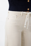 High Rise Stretch Barrel Leg Pants