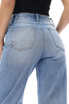 High Rise Stretch Wide Leg Pants