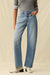 Flora Mid Rise Barrel Jeans