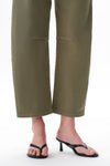 Greta High Rise Drawstring Barrel Pants