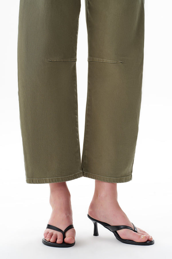 Greta High Rise Drawstring Barrel Pants