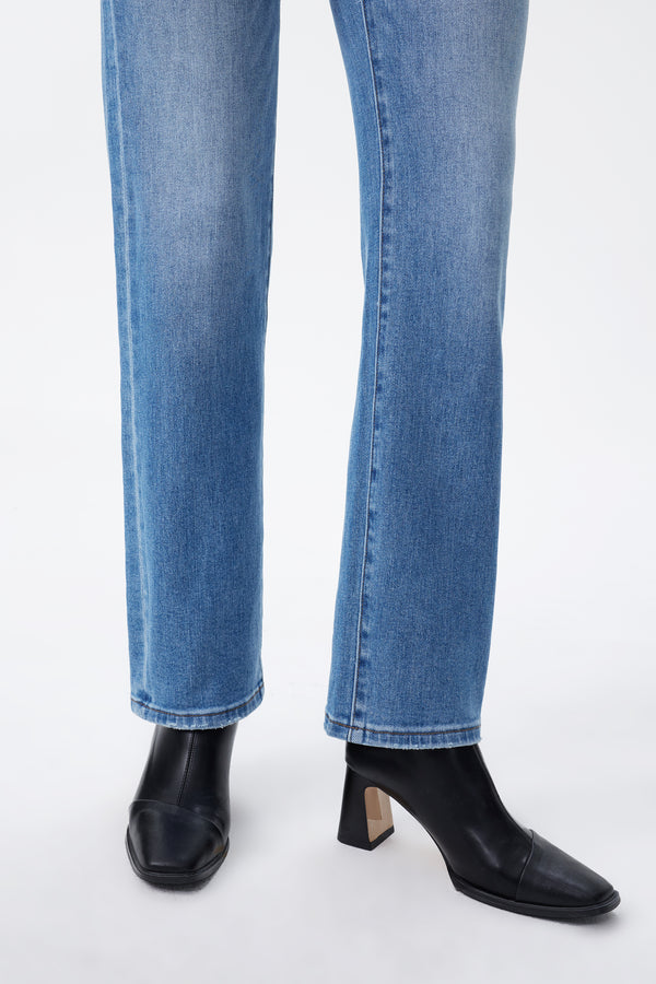 High Rise Vintage Straight Leg Jeans