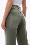 High Rise Wide Leg Denim Jeans