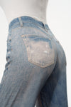 Seoul Mid Rise Wide Leg Jeans