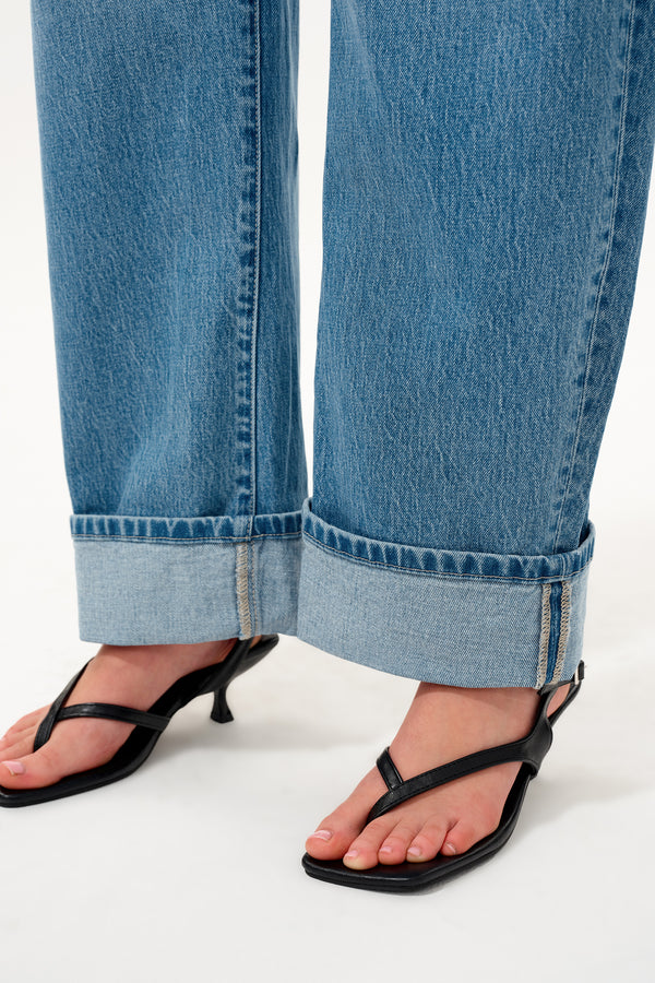 Berlin High Rise Barrel Jeans