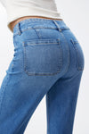 High Rise Wide Leg Jeans