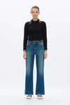 High Rise Wide Leg Denim Jeans