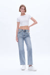 High Rise Wide Leg Jeans