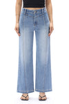 High Rise Stretch Wide Leg Pants