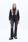 High Rise Flare Denim Jeans