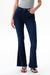 Mid Rise Dark Wash Flare Jeans