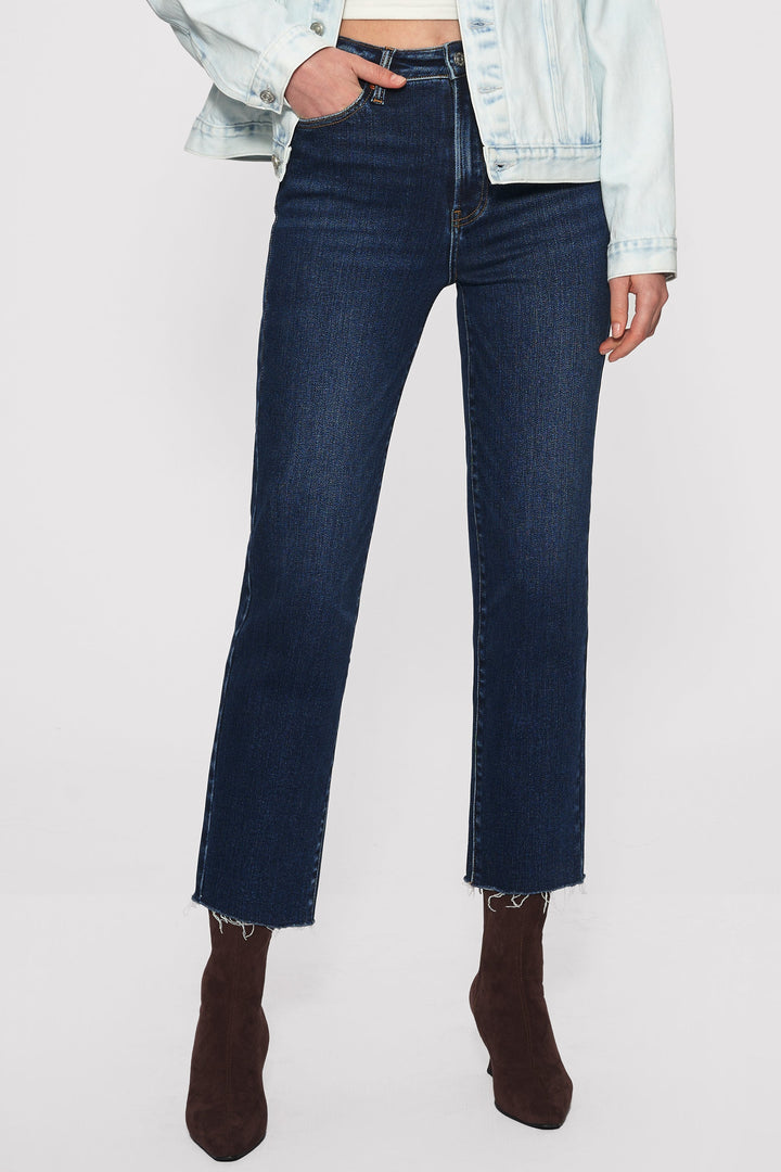 Linda Super High Rise Slim Straight Denim Jeans