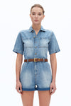 Chloe Denim Rompers