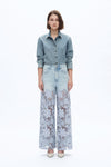 HIGH RISE LACE WIDE LEG-Wide Leg-BAYEAS