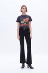 Eva High Rise Flare Denim Jeans-Flare & Bootcut-BAYEAS
