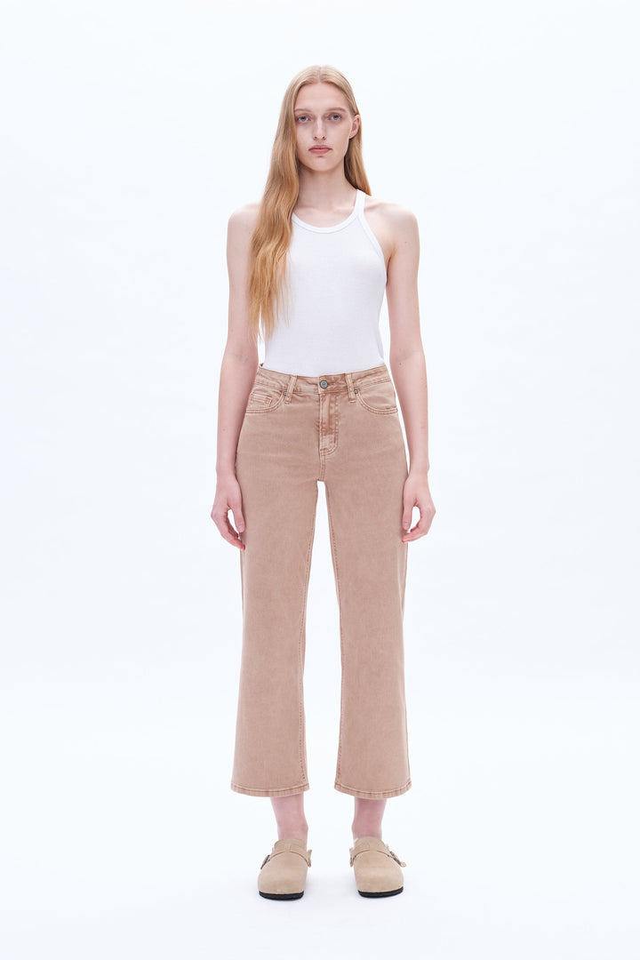 Bella Mid Rise Straight Pants