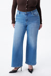 Modern High Rise Wide Leg Jeans